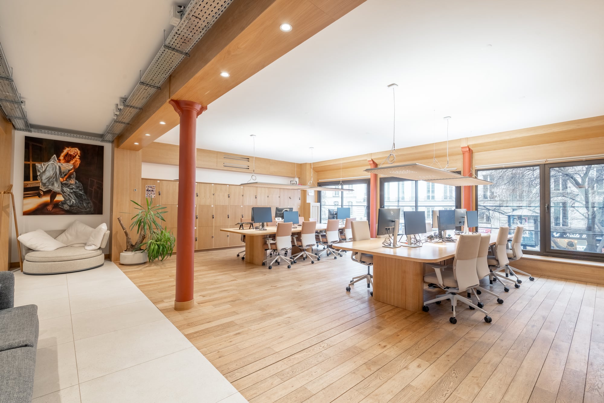 Bureau Sentier Réaumur — étage 1